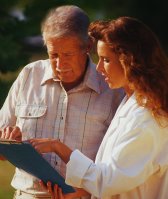 Doctor and patient